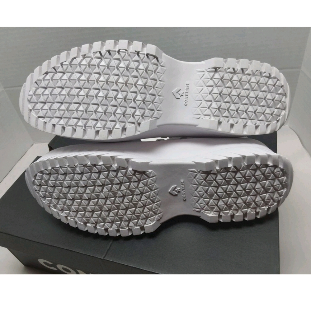 Converse Leather All Star Lugged 2.0 Size: M8.5 / W10.5 A03705C White NIB.... - Picture 6 of 7
